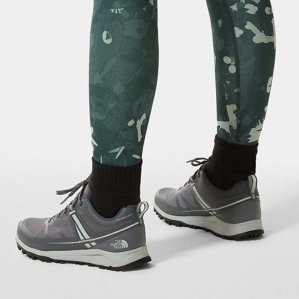 Turisticke Topanky The North Face LITEWAVE FUTURELIGHT™ Damske Siva Zelene | WGT-291458