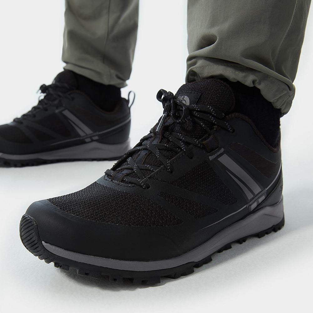 Turisticke Topanky The North Face LITEWAVE FUTURELIGHT™ Panske Čierne Siva | YMS-064791