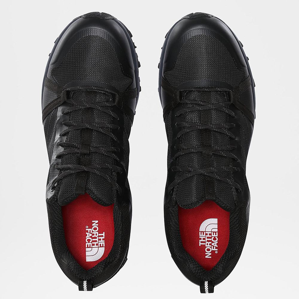 Turisticke Topanky The North Face Litewave Fastpack II Nepremokave Panske Čierne Siva | FEQ-752316