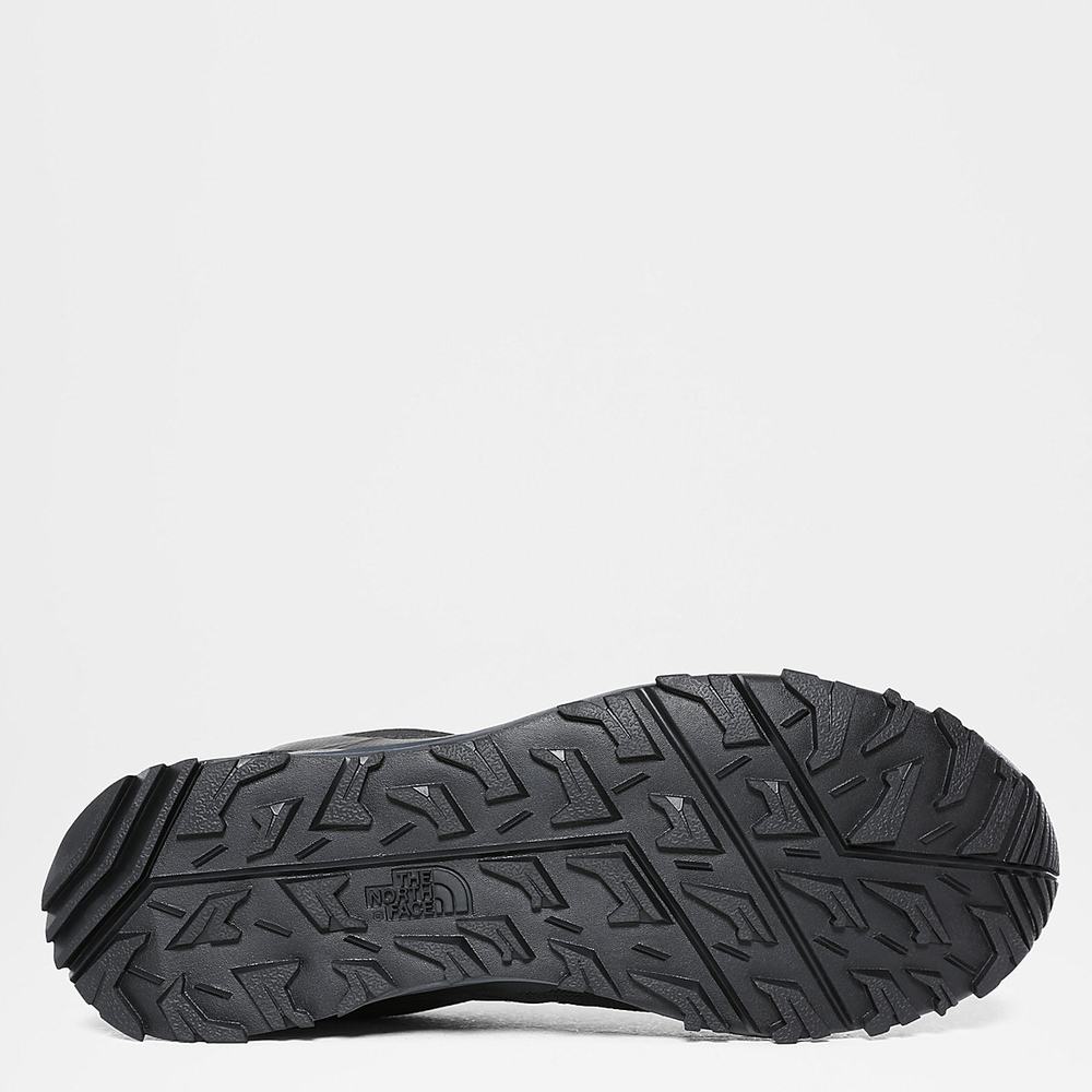 Turisticke Topanky The North Face Litewave Fastpack II Nepremokave Panske Čierne Siva | FEQ-752316