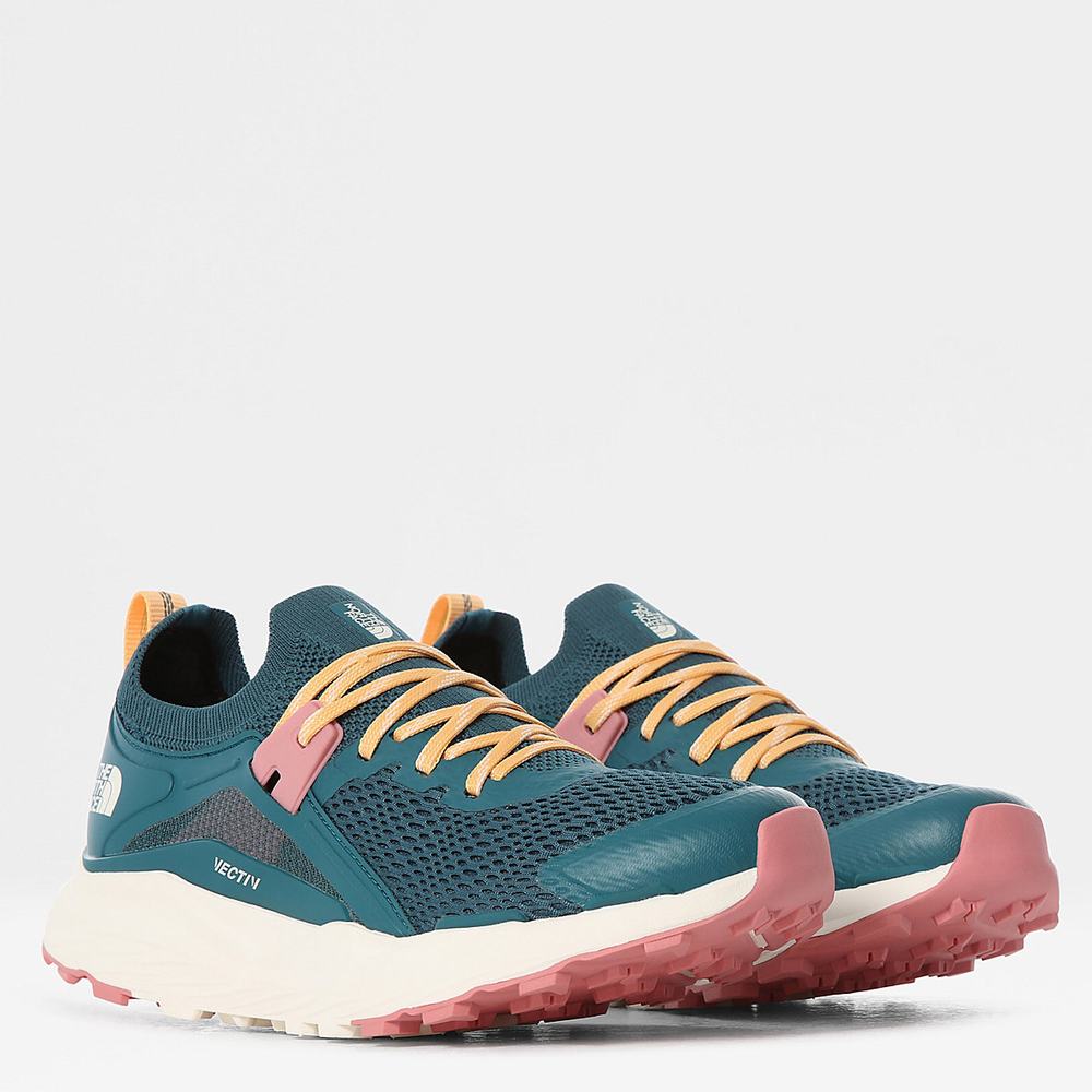 Turisticke Topanky The North Face VECTIV HYPNUM Damske Zelene | DGI-093748