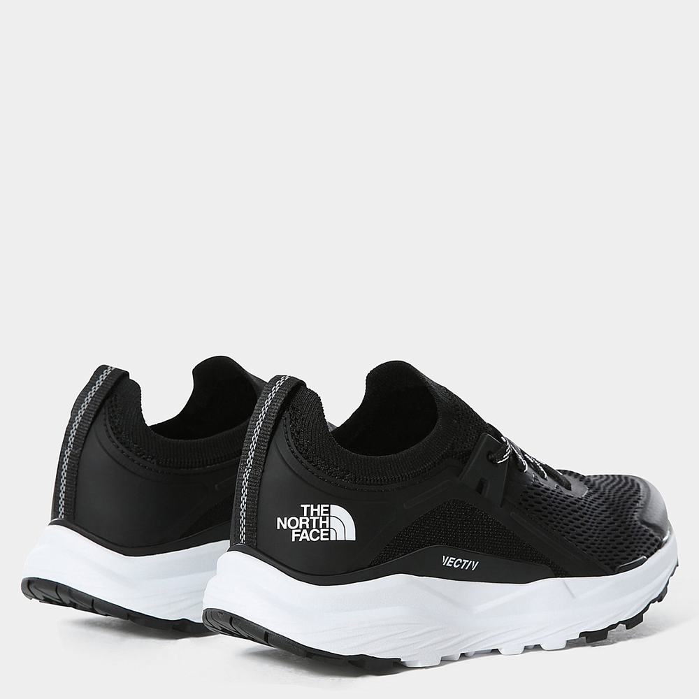 Turisticke Topanky The North Face VECTIV HYPNUM Damske Čierne Biele | DMJ-401527