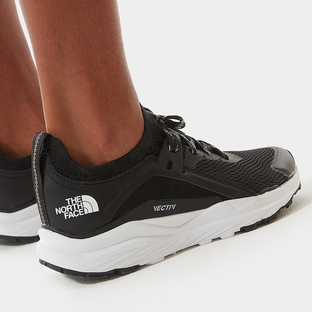 Turisticke Topanky The North Face VECTIV HYPNUM Damske Čierne Biele | DMJ-401527