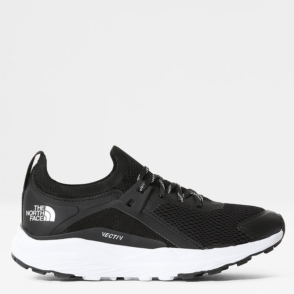 Turisticke Topanky The North Face VECTIV HYPNUM Damske Čierne Biele | DMJ-401527