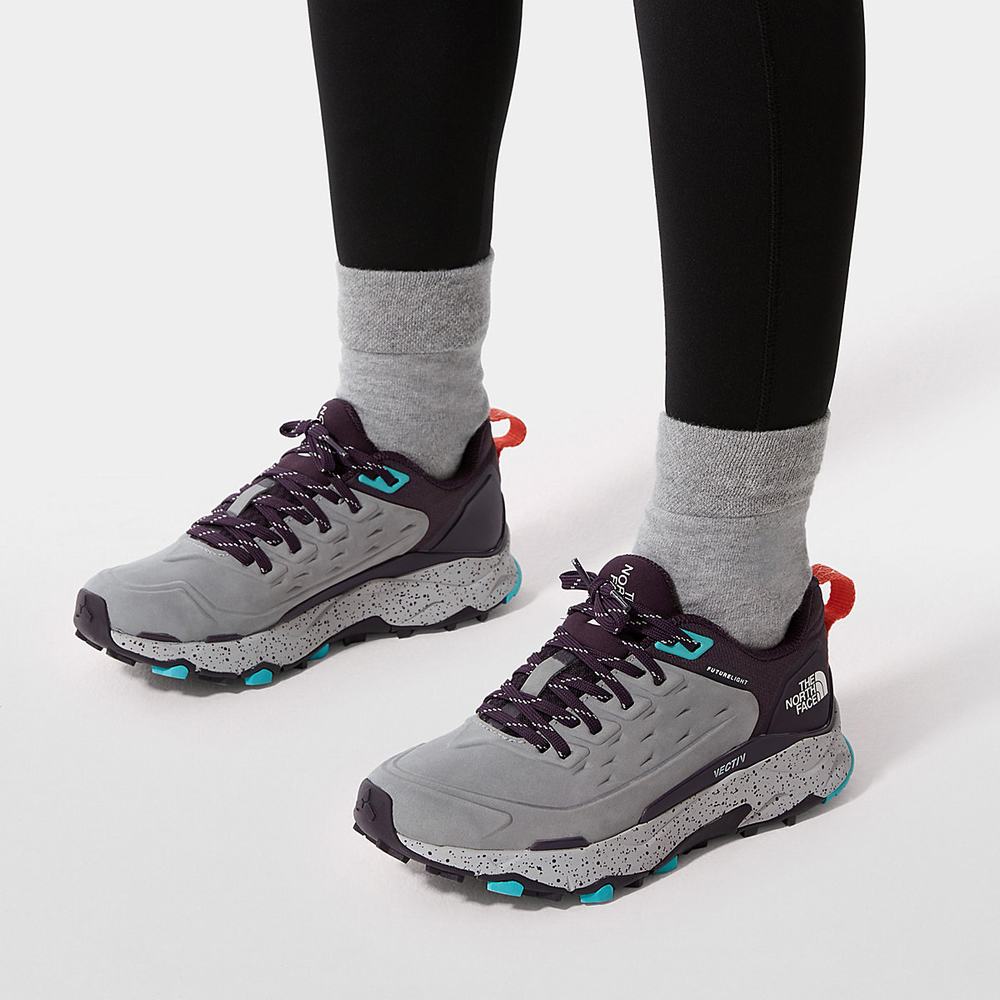 Turisticke Topanky The North Face VECTIV™ FUTURELIGHT™ Exploris Kozene Damske Siva | FUN-370451