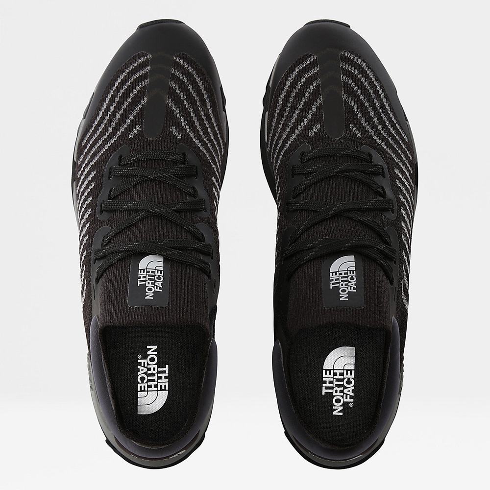Turisticke Topanky The North Face VECTIV Escape Reflect Damske Čierne Siva | GRZ-376291