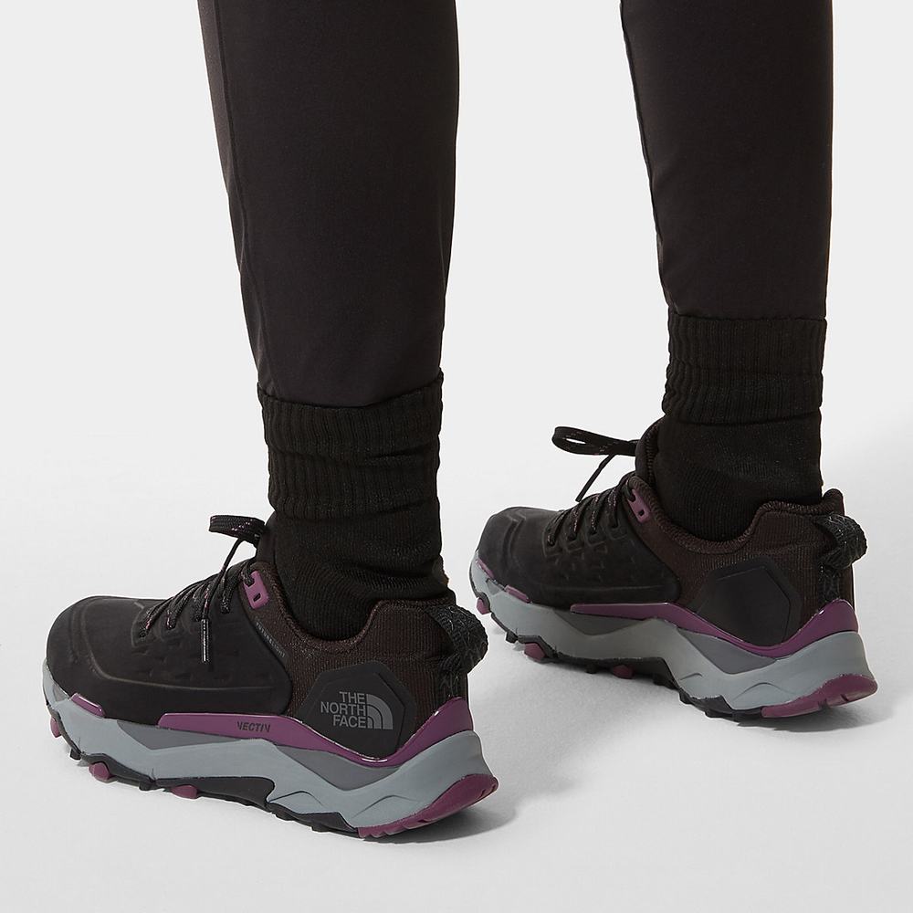 Turisticke Topanky The North Face VECTIV™ FUTURELIGHT™ Exploris Kozene Damske Čierne Nachový | MKD-569478