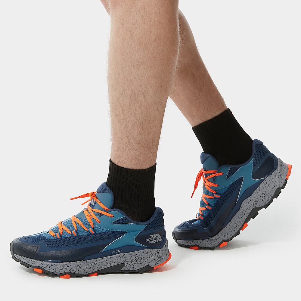 Turisticke Topanky The North Face VECTIV TARAVAL Panske Modre | NBO-089164
