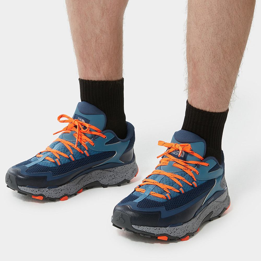Turisticke Topanky The North Face VECTIV TARAVAL Panske Modre | NBO-089164