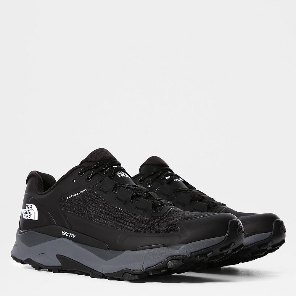 Turisticke Topanky The North Face VECTIV EXPLORIS FUTURELIGHT™ Panske Čierne Siva | SCW-478905