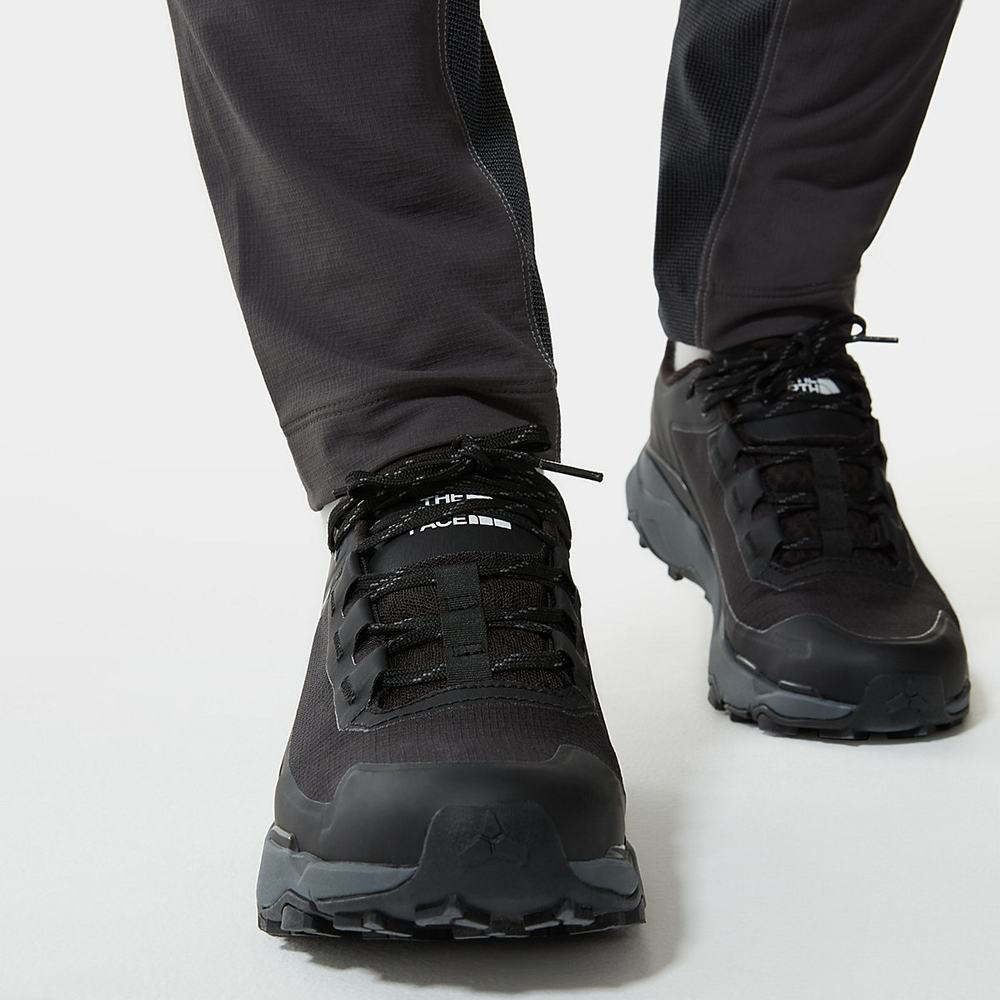 Turisticke Topanky The North Face VECTIV EXPLORIS FUTURELIGHT™ Panske Čierne Siva | SCW-478905