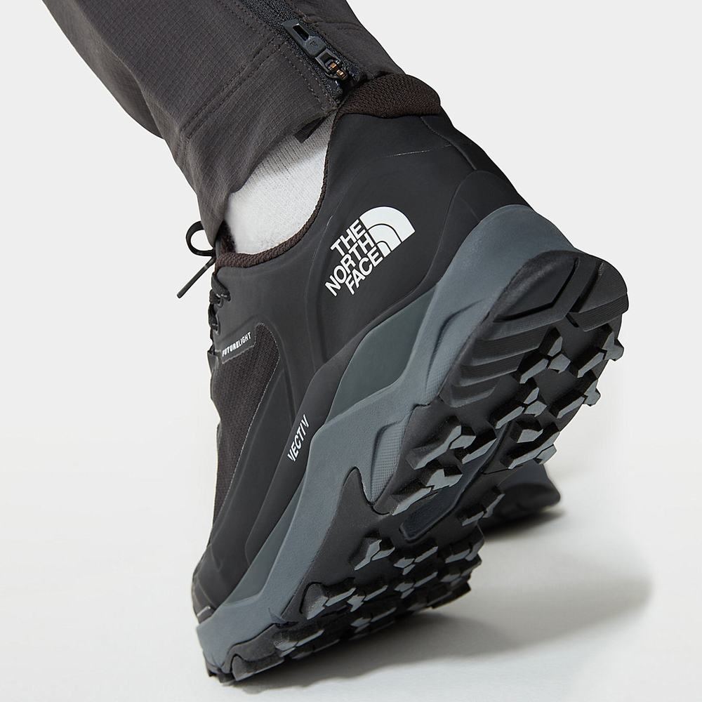 Turisticke Topanky The North Face VECTIV EXPLORIS FUTURELIGHT™ Panske Čierne Siva | SCW-478905