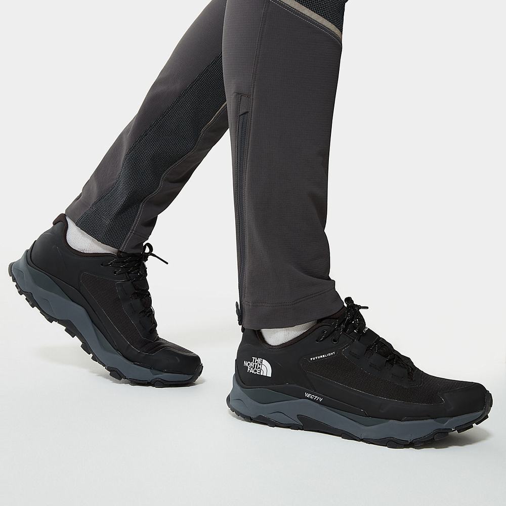 Turisticke Topanky The North Face VECTIV EXPLORIS FUTURELIGHT™ Panske Čierne Siva | SCW-478905