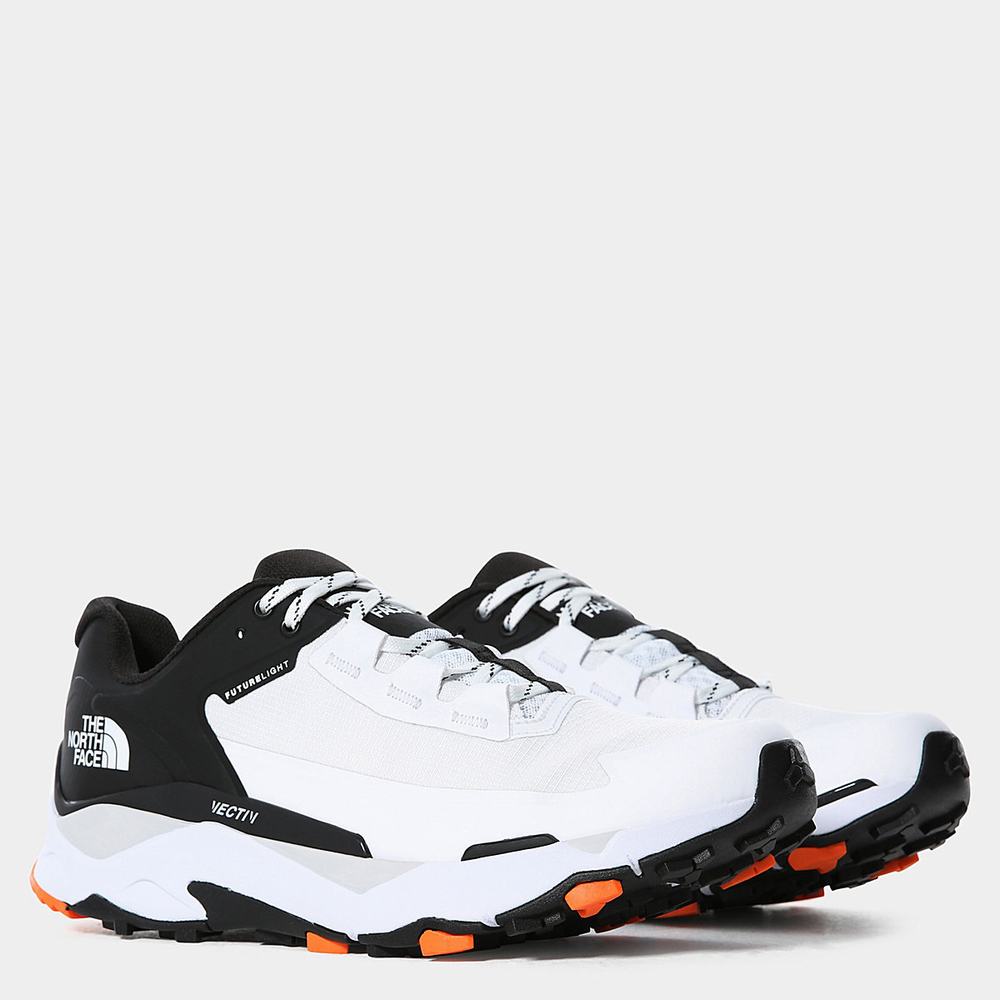 Turisticke Topanky The North Face VECTIV EXPLORIS FUTURELIGHT™ Panske Biele Čierne | XTE-647503