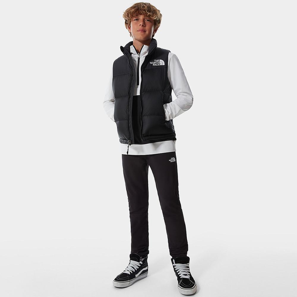 Vesty The North Face 1996 Retro Nuptse Dievcenske Čierne | QLH-147352