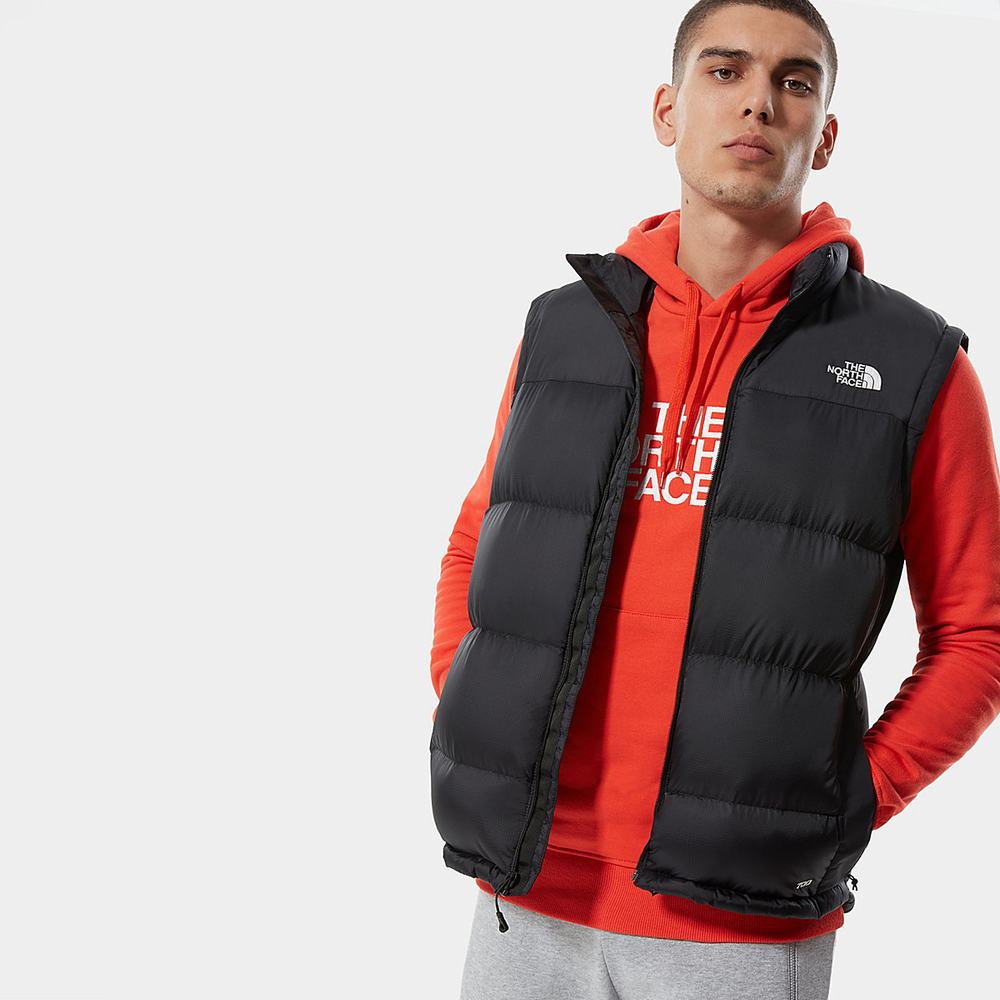 Vesty The North Face Diablo Down Panske Čierne | BVF-649723