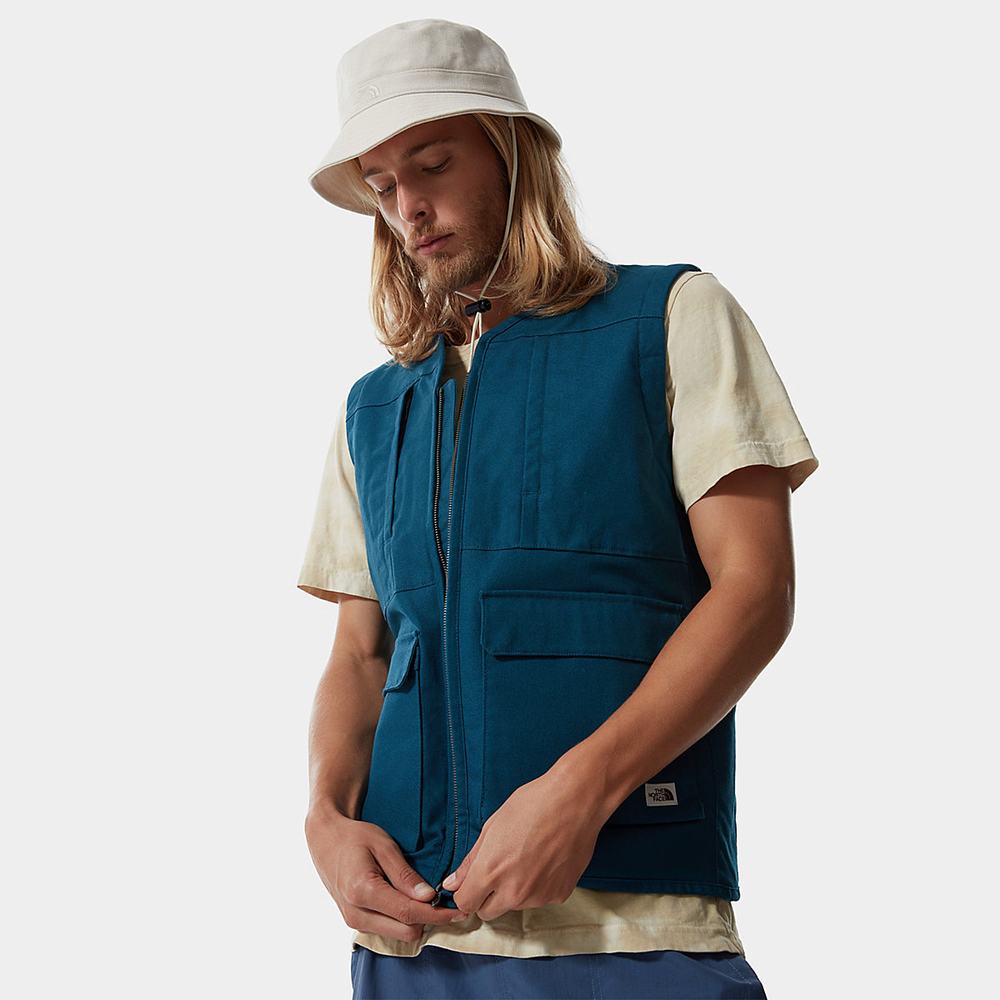 Vesty The North Face ROSTOKER Panske Modre | HCF-280931