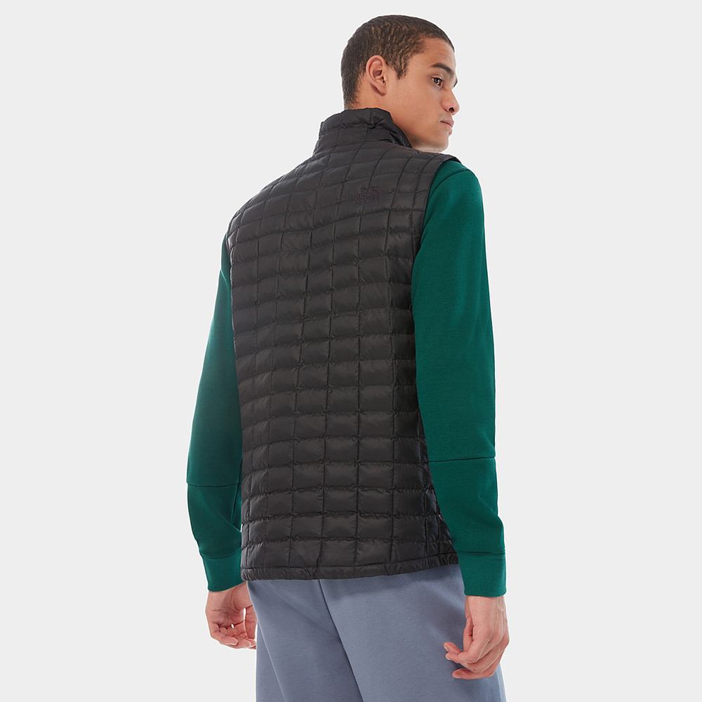Vesty The North Face THERMOBALL™ Eco Panske Čierne | PRL-037194