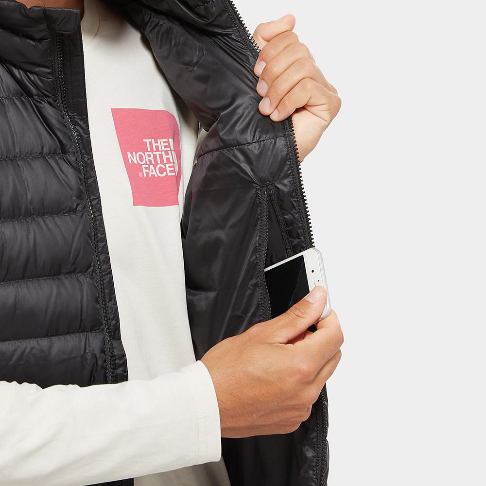 Vesty The North Face Trevail Panske Čierne | OUQ-984506