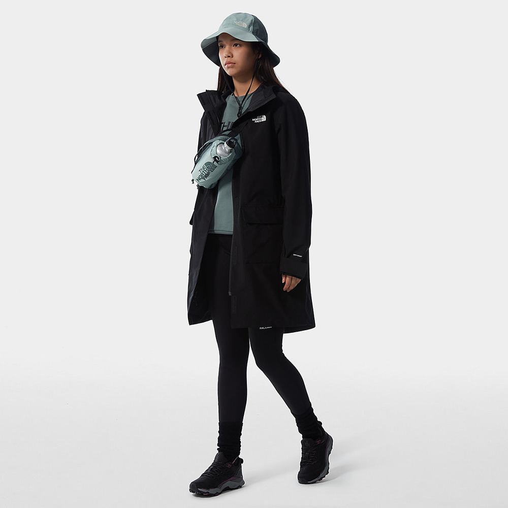 Vetrovka The North Face City Breeze Rain Parka II Damske Čierne | CLZ-325104