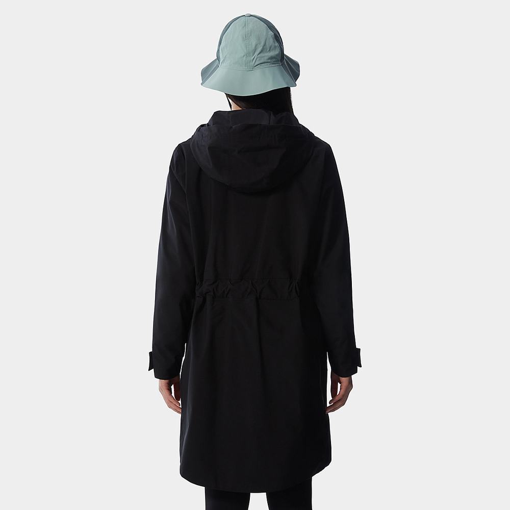 Vetrovka The North Face City Breeze Rain Parka II Damske Čierne | CLZ-325104