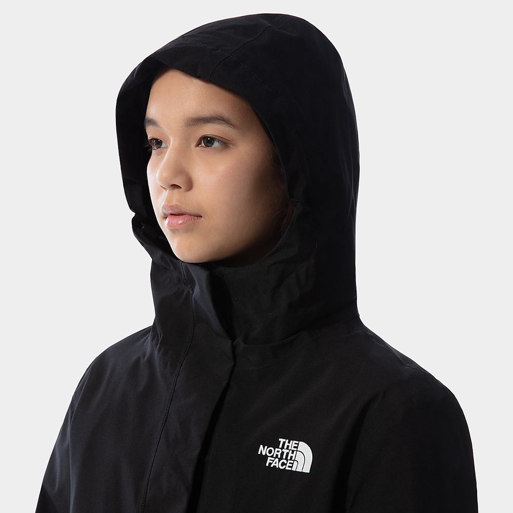 Vetrovka The North Face City Breeze Rain Parka II Damske Čierne | CLZ-325104