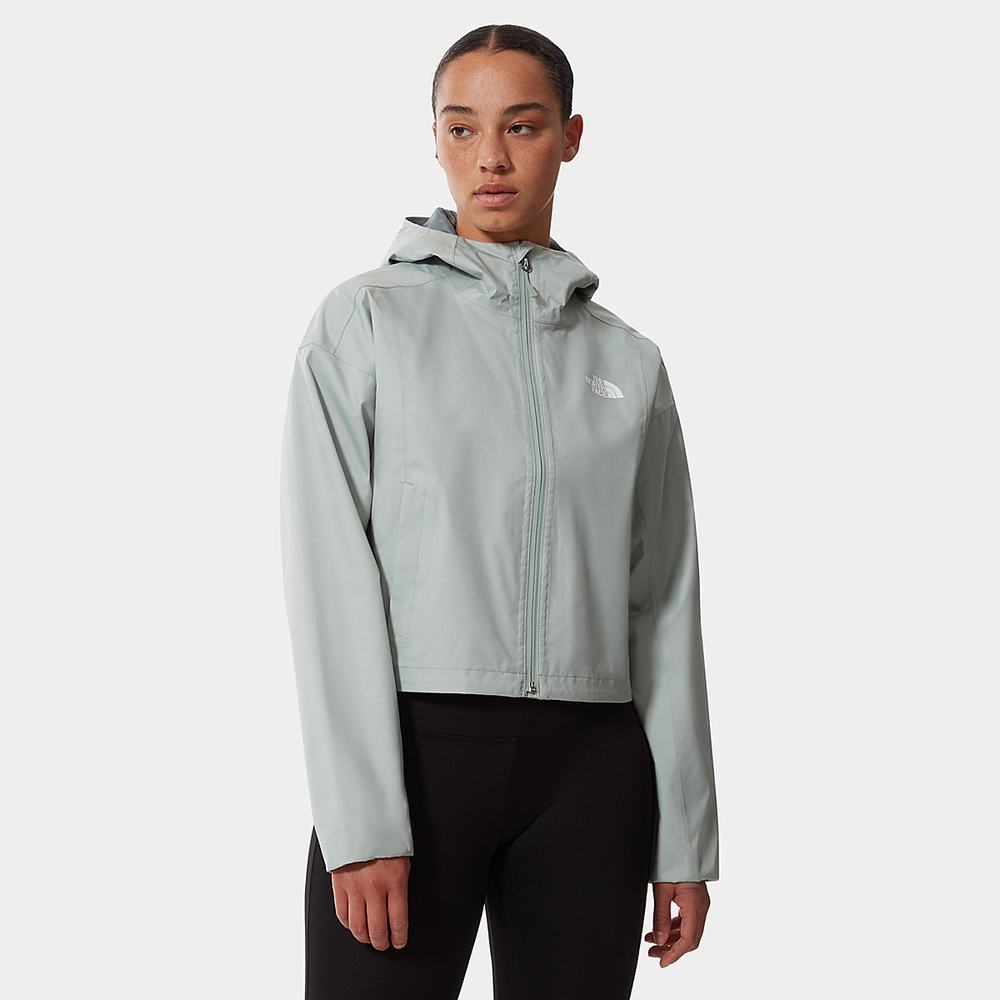 Vetrovka The North Face Cropped Quest Damske Zelene | RSN-679521