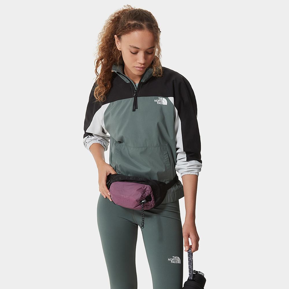Vetrovka The North Face MOUNTAIN ATHLETICS WIND Damske Zelene Čierne Biele | YVQ-756218