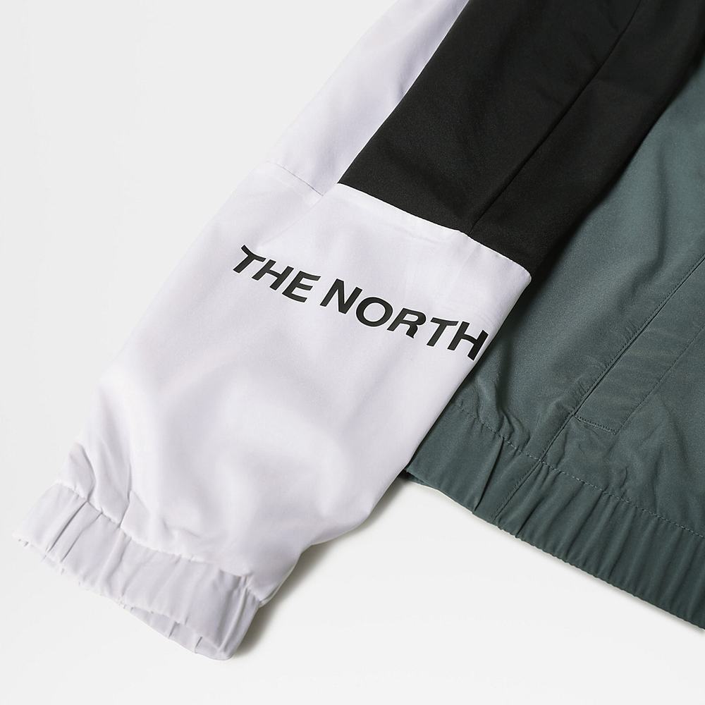 Vetrovka The North Face MOUNTAIN ATHLETICS WIND Damske Zelene Čierne Biele | YVQ-756218