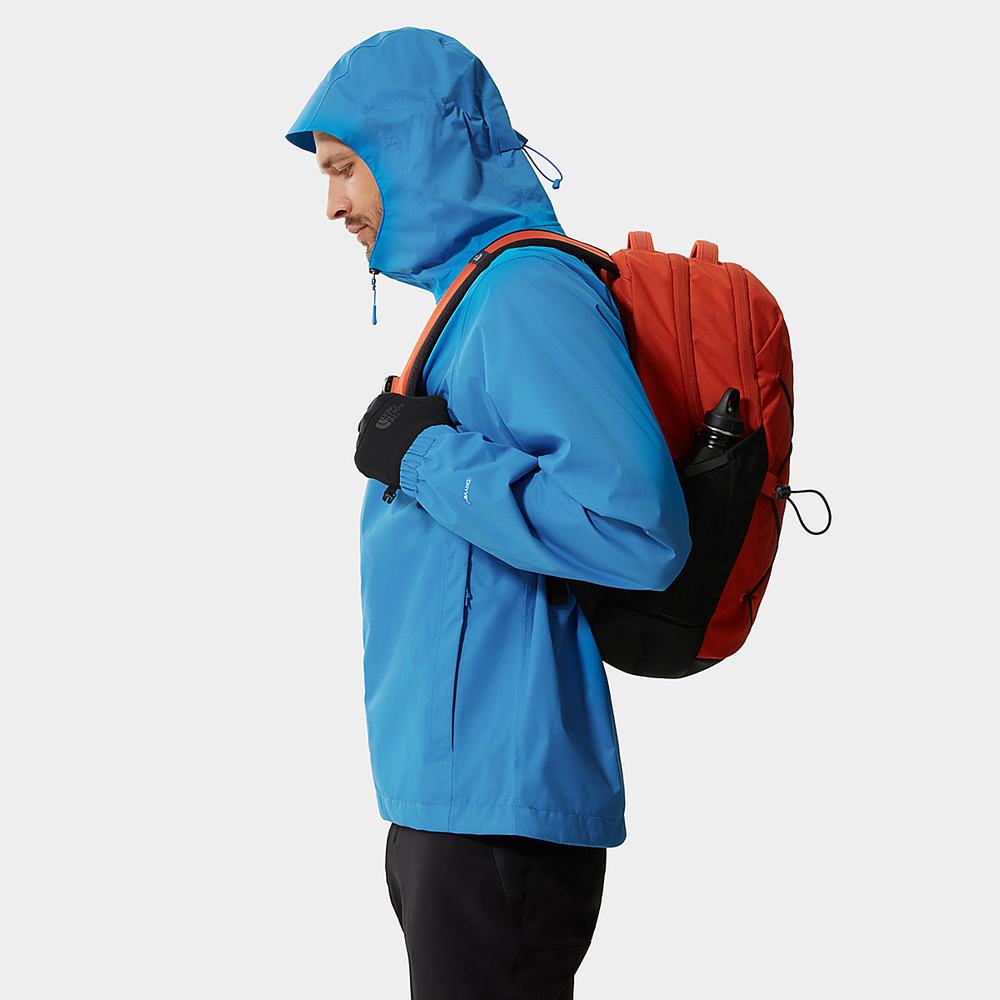 Vetrovka The North Face Quest S Kapucňou Panske Modre Čierne | IQG-549017