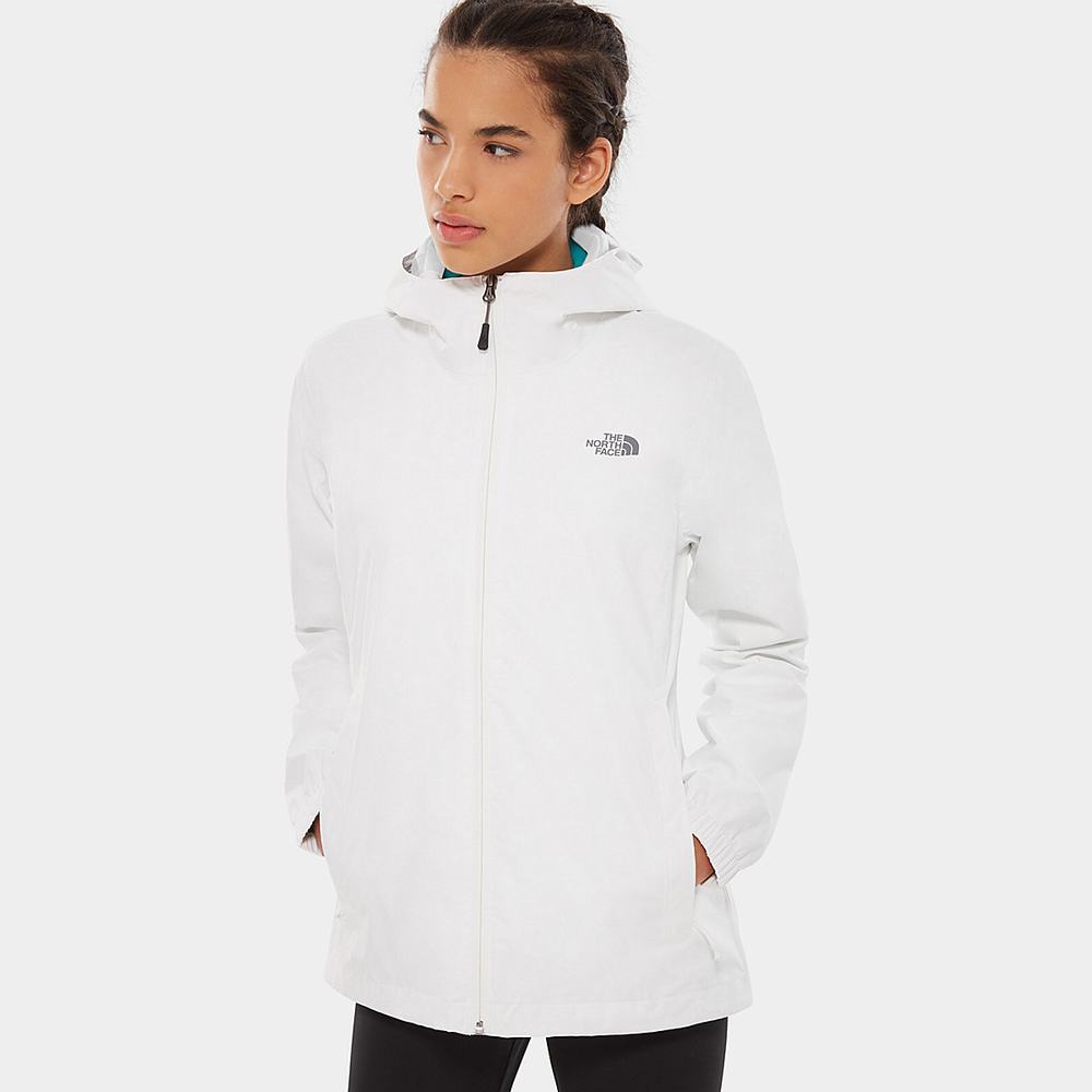 Vetrovka The North Face Quest S Kapucňou Damske Biele Siva | PTM-021389