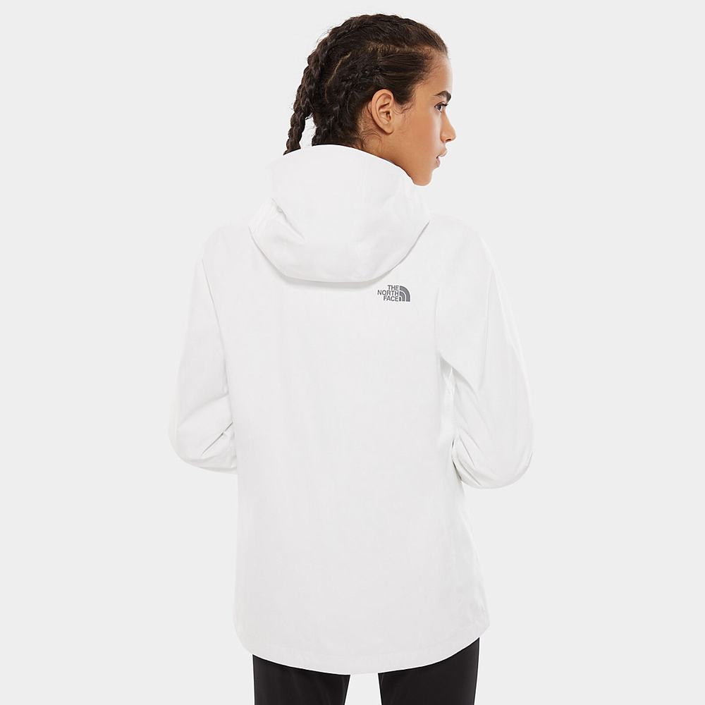 Vetrovka The North Face Quest S Kapucňou Damske Biele Siva | PTM-021389