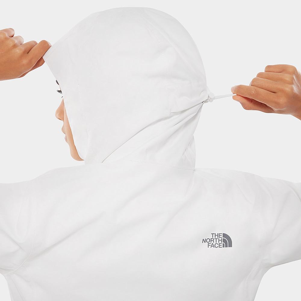 Vetrovka The North Face Quest S Kapucňou Damske Biele Siva | PTM-021389