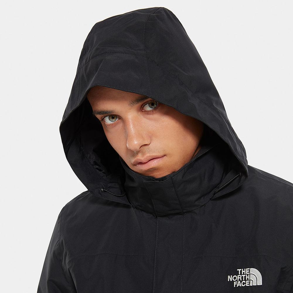 Vetrovka The North Face Sangro Panske Čierne | YIN-918240