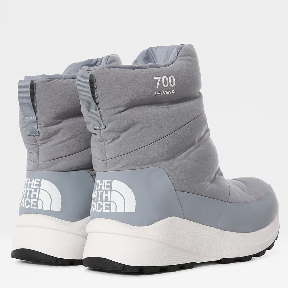 Zimne Topanky The North Face Nuptse Boots II Panske Siva Biele | VBM-692130
