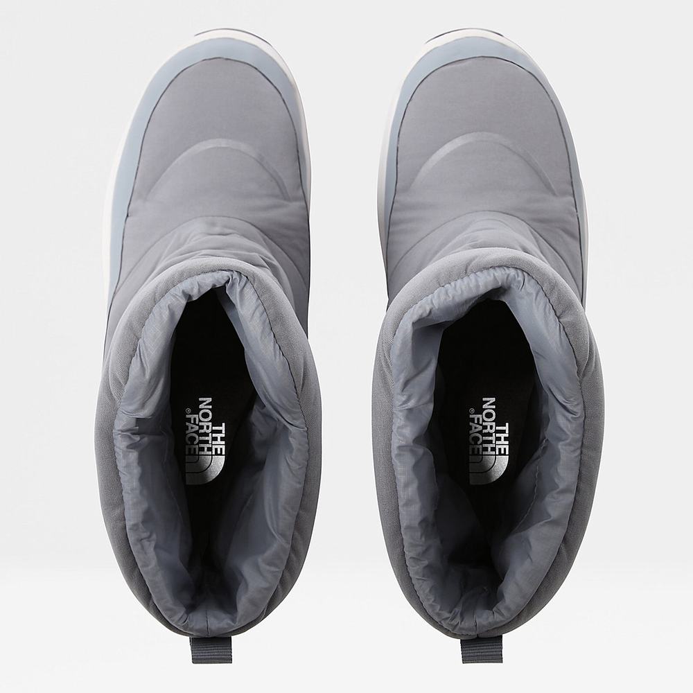 Zimne Topanky The North Face Nuptse Boots II Panske Siva Biele | VBM-692130