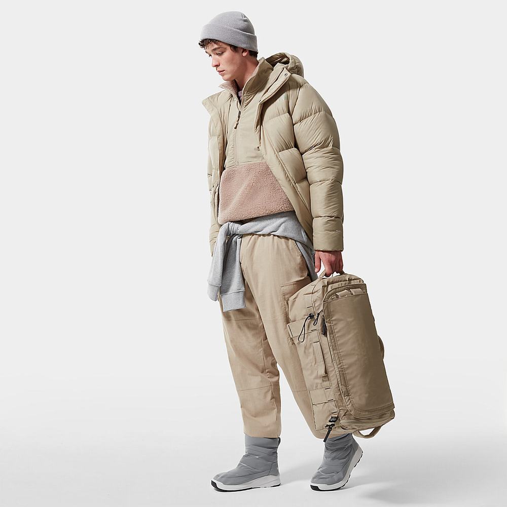 Zimne Topanky The North Face Nuptse Boots II Panske Siva Biele | VBM-692130
