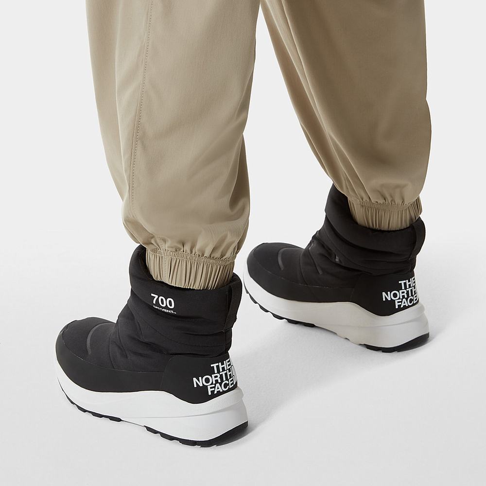 Zimne Topanky The North Face Nuptse Boots II Damske Čierne Biele | WYK-532846