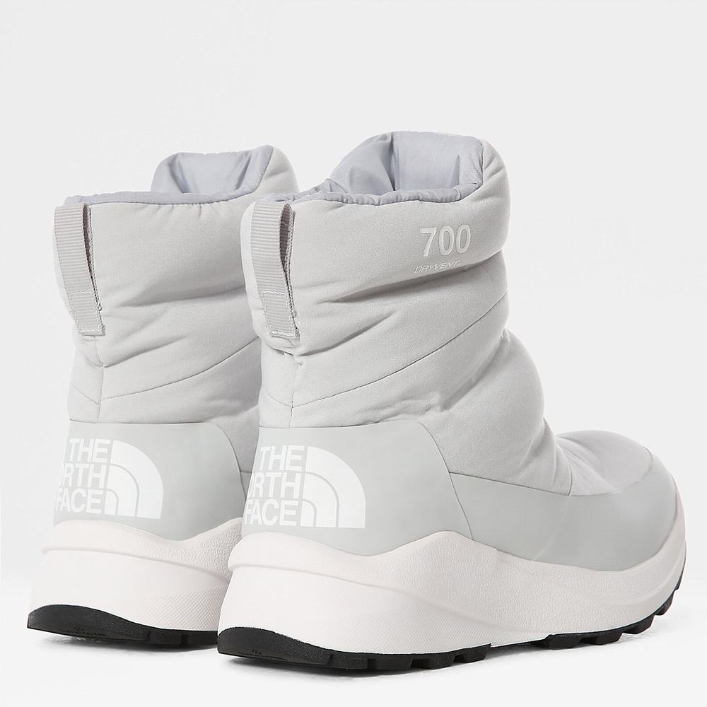 Zimne Topanky The North Face Nuptse Boots II Damske Siva Biele | YFH-564079