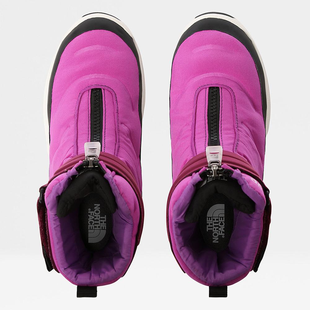 Zimne Topanky The North Face Nuptse Remienkove Booties II Damske Ruzove | OJW-814267