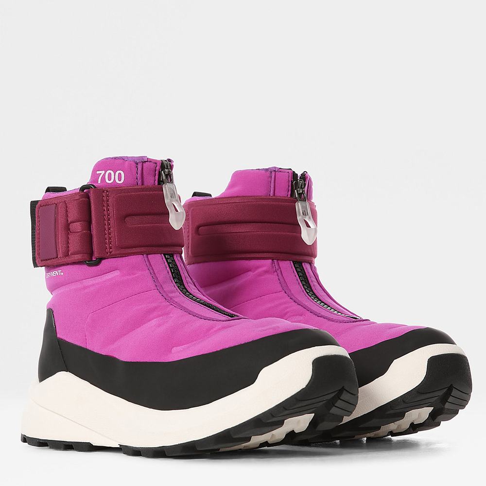 Zimne Topanky The North Face Nuptse Remienkove Booties II Damske Ruzove | OJW-814267