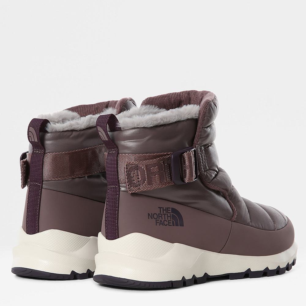 Zimne Topanky The North Face THERMOBALL™ Pull-On Damske Tmavo Siva Nachový Tmavo Nachový | SUK-872695