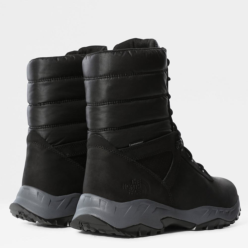 Zimne Topanky The North Face THERMOBALL™ Zip-Up Panske Čierne Siva | XMS-760198