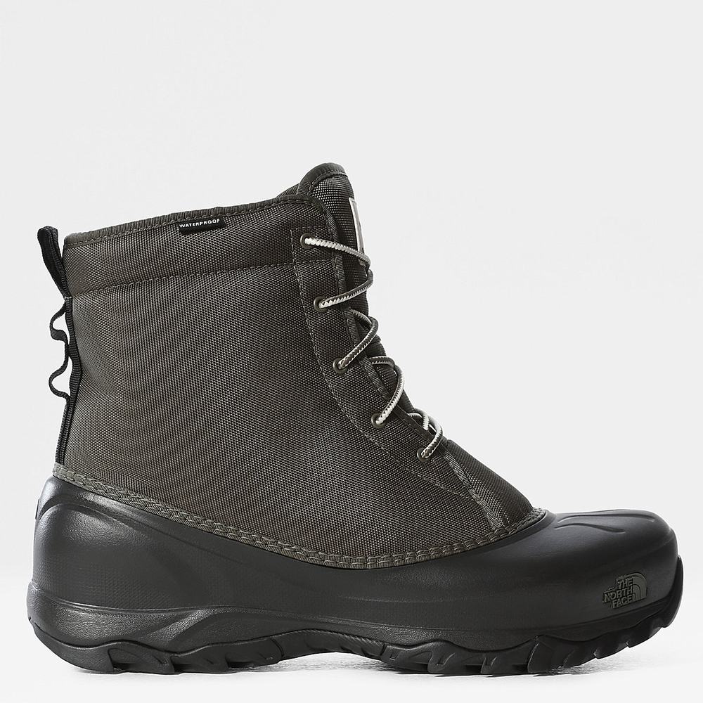 Zimne Topanky The North Face Tsumoro Panske Zelene Čierne | KIF-235486