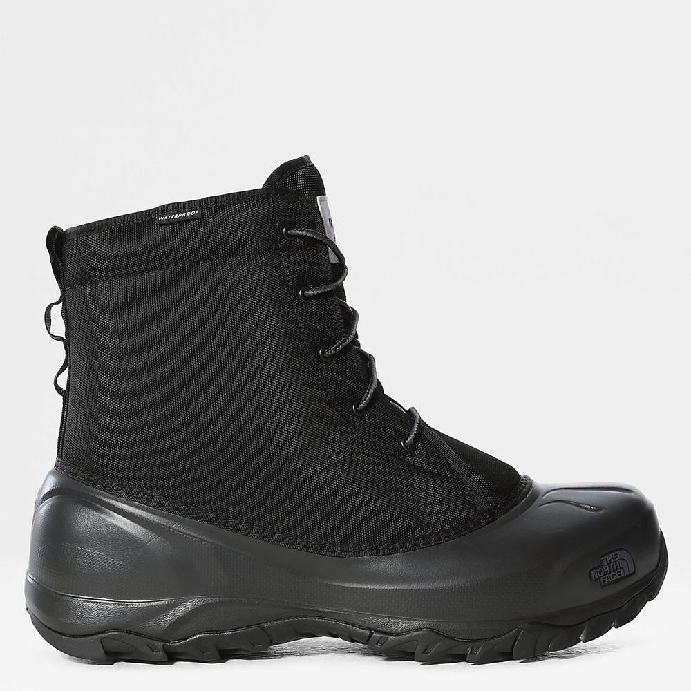 Zimne Topanky The North Face Tsumoro Panske Čierne Tmavo Siva | YAF-154306