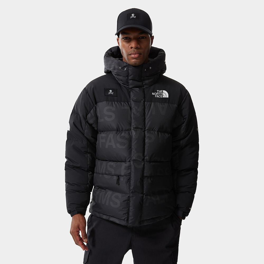 Zimní Bundy The North Face Conrad Anker\'s Flag Himalayan DOWN Panske Čierne | CPX-809352