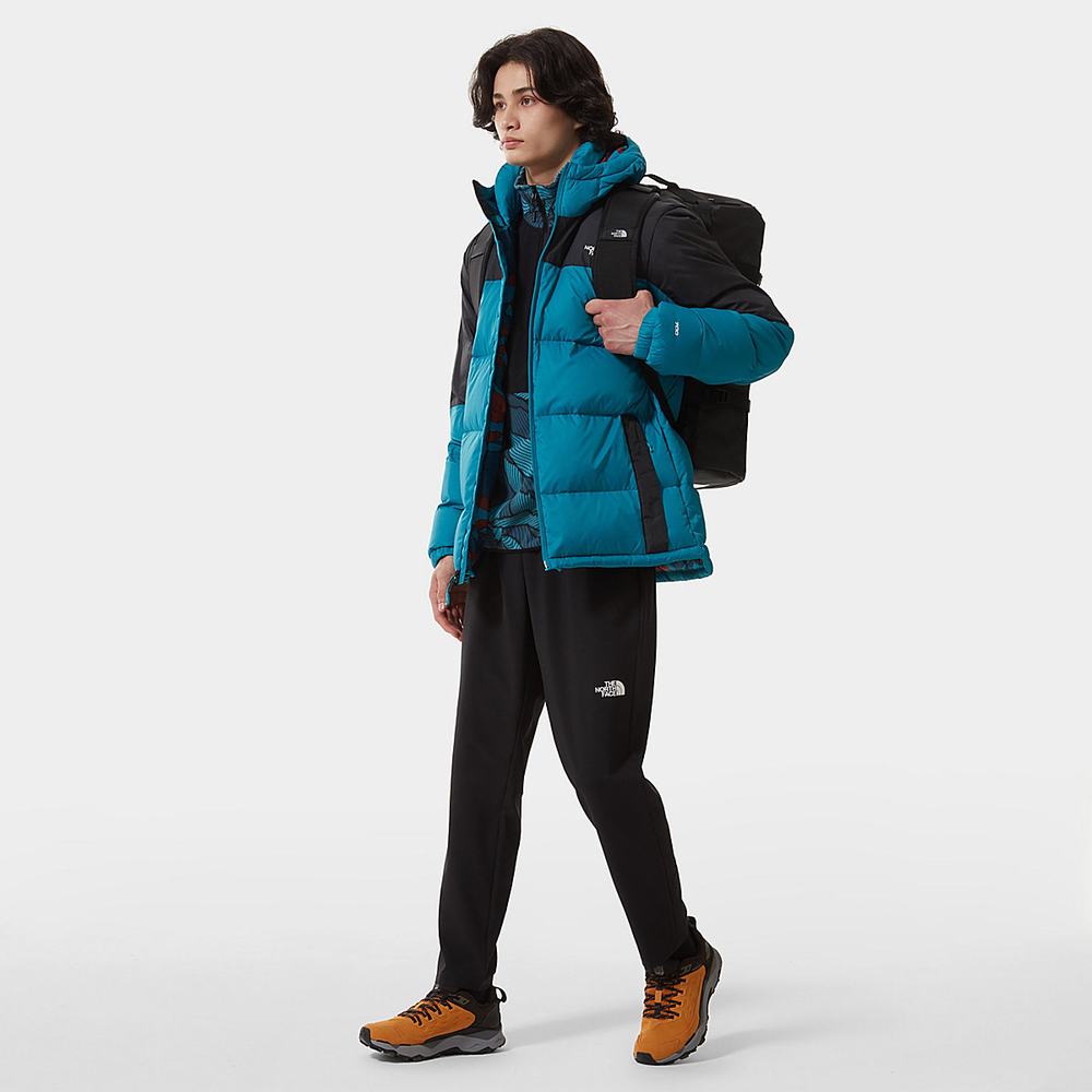 Zimní Bundy The North Face Diablo S Kapucňou Panske Modre | ICU-438527