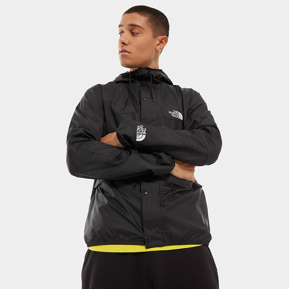 Ľahké Bundy The North Face 1985 Seasonal Mountain Panske Čierne Biele | OWN-816540