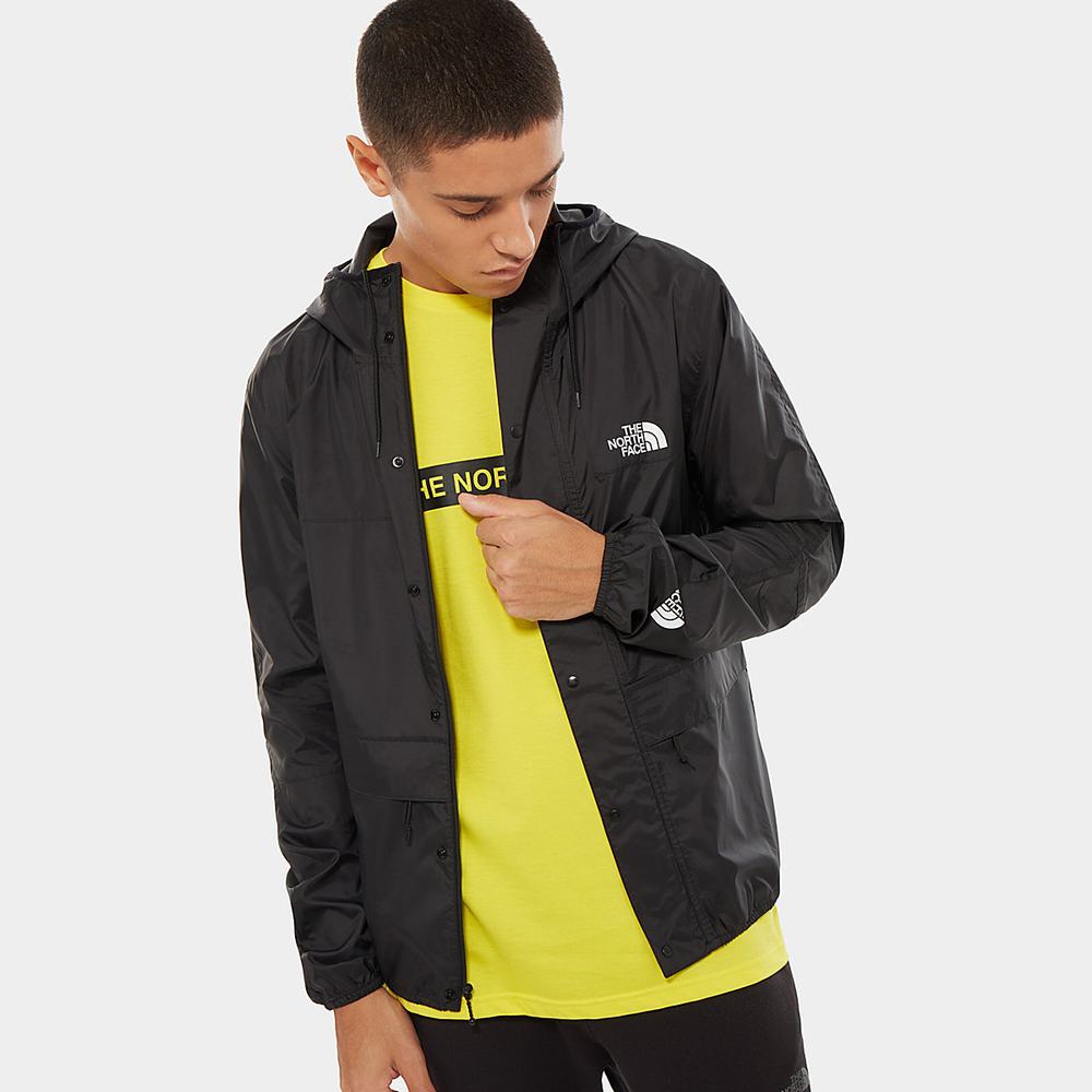 Ľahké Bundy The North Face 1985 Seasonal Mountain Panske Čierne Biele | OWN-816540