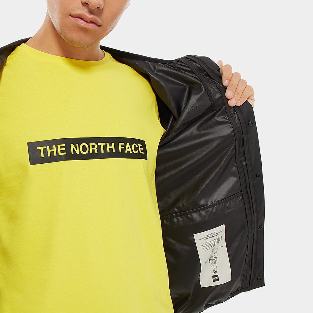 Ľahké Bundy The North Face 1985 Seasonal Mountain Panske Čierne Biele | OWN-816540